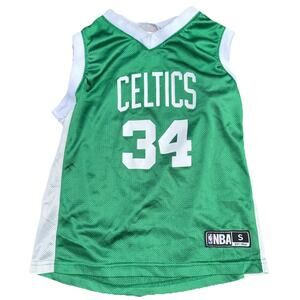 Paul Pierce Boston Celtics Sm Green NBA Jersey #34 Boys